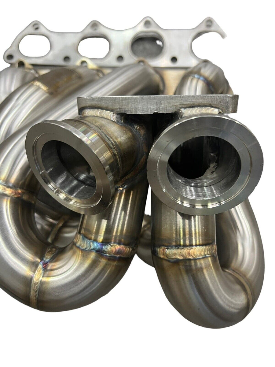 T3 T4 Top Mount Turbo Manifold Dual Twin Wastegate B Series | High ...