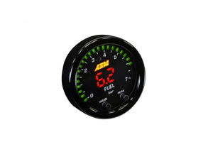 AEM X-Series Pressure Gauge 0~100psi / 0~7bar  Black Bezel & Black Oil Faceplate AEM Electronics