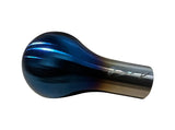 1lb Tear Drop Burnt Titanium Weighted Shift Knob 10 x 1.5 Si RSX EK EG Civic EF JSR-DRP