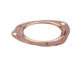 2 x 3" Inch Copper Header Exhaust Collector Gaskets Flanges Universal 3 Bolt USA JSR-DRP