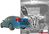 2003-2006 Infiniti G35 Sedan [Gen 2] Stainless Steel Cat-Back Exhaust System - 504370 Stillen