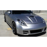 2003-2006 Nissan 350Z [Z33] Power Hood [Fiberglass Series 2] - 1035008 STILLEN