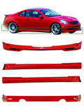 2003-2007 Infiniti G35 Coupe 4-Piece Body Kit - 103611KTL Stillen