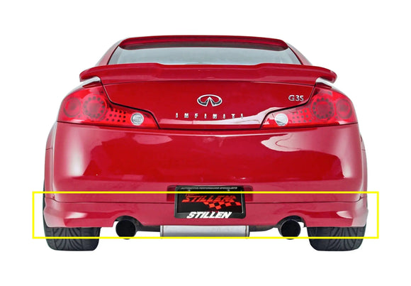 2003-2007 Infiniti G35 [Coupe] Rear Valance - 103618 Stillen