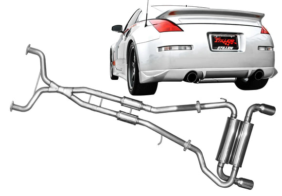 2003-2009 Nissan 350Z [Z33] Stainless Steel Exhaust Systems - 504350D STILLEN