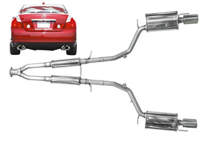 2006-2010 Infiniti M45 Stainless Steel Near Cat-Back Exhaust System - 504445 STILLEN