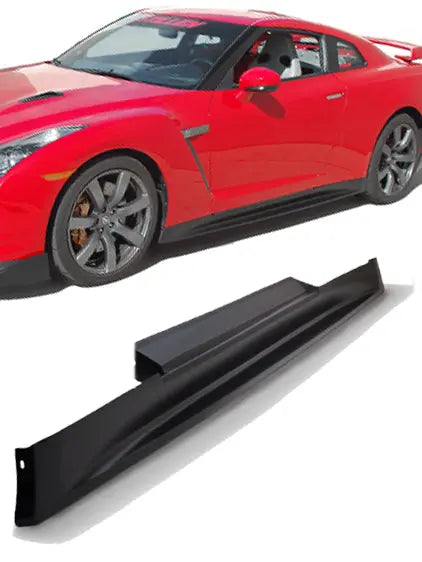 2009-2015 Nissan GT-R [R35] Aero Side Skirts (Urethane) - GTRKB12829 Stillen