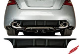 2009-2015 Nissan Maxima Rear Diffuser [Matte Black] - KB127418MB Stillen