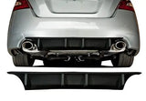 2009-2015 Nissan Maxima Rear Diffuser [Matte Black] - KB127418MB Stillen