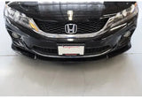 2013-2015 Honda Accord Coupe Front Splitter - Unpainted - KB25001 Stillen