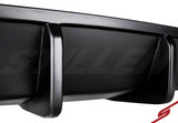 2013-2015 Nissan Altima Rear Diffuser [Matte Black] - KB13145MB Stillen