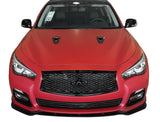 2014-17 Infiniti Q50 Premium - Front Splitter [Matte Black] - KB11226 Stillen