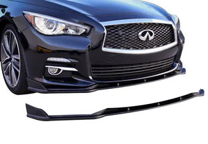 2014-17 Infiniti Q50 Premium - Front Splitter [Matte Black] - KB11226 Stillen