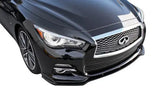 2014-17 Infiniti Q50 Premium - Front Splitter [Matte Black] - KB11226 Stillen