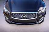 2014-17 Infiniti Q50 Premium - Front Splitter [Matte Black] - KB11226 Stillen