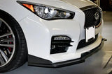 2014-17 Infiniti Q50 Sport - Front Splitter - KB11225 Stillen