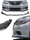 2016-2018 Nissan Altima Front Splitter [Matte Black] - KB13152 Stillen