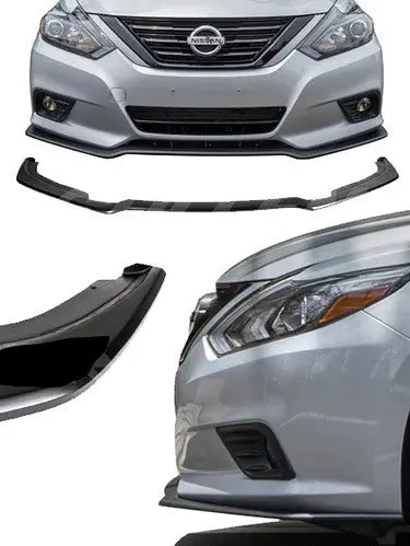 2016-2018 Nissan Altima Front Splitter [Matte Black] - KB13152 Stillen