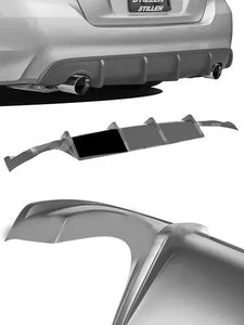 2016-2018 Nissan Altima Rear Diffuser [Unpainted] - KB13158 Stillen