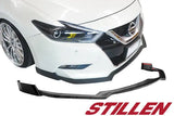 2016-2018 Nissan Maxima Front Lip Splitter [Matte Black] - KB12841 Stillen