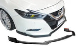 2016-2018 Nissan Maxima Front Lip Splitter [Matte Black] - KB12841 Stillen