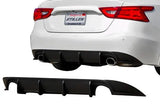 2016-2018 Nissan Maxima Rear Diffuser [Matte Black] - KB12818MB Stillen