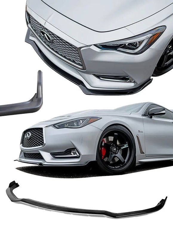 2017-2022 Infiniti Q60 3.0t Front Splitter - KB11230 Stillen