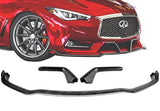 2017-2022 Infiniti Q60 Front Splitter & Winglets - KB11232 Stillen