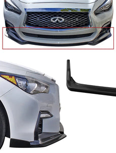 2018-2021 Infiniti Q50 Front Splitter - Sport - [Matte Black] - KB11240 STILLEN