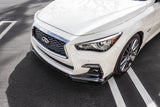 2018-2021 Infiniti Q50 Front Splitter - Sport - [Matte Black] - KB11240 STILLEN