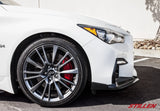 2018-2021 Infiniti Q50 Front Splitter - Sport - [Unpainted] - KB11240UF STILLEN