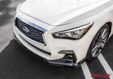 2018-2021 Infiniti Q50 Front Splitter - Sport - [Unpainted] - KB11240UF STILLEN