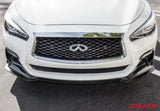 2018-2021 Infiniti Q50 Front Splitter - Sport - [Unpainted] - KB11240UF STILLEN