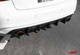 2018-2021 Infiniti Q50 Rear Diffuser - Matte Black - KB11241MB Stillen