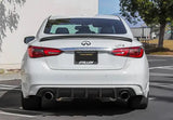 2018-2021 Infiniti Q50 Rear Diffuser - Matte Black - KB11241MB Stillen