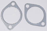 2x Downpipe To Exhaust 2.5" 2 Bolt Gasket Fits Subaru WRX STI EVO X 10 GT Cback