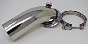 Stainless Downpipe Elbow 90° Holset Turbo HY35 HX HE351 V-band Flange Clamp