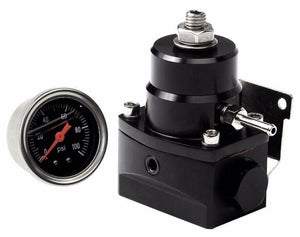 Aero 30-70Psi Fuel Pressure Regulator Motive Gauge EFI Bypass AN6 Fpr 6AN Kit