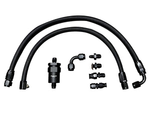 B D H K Series Tucked Fuel Line Kit For Honda Civic Integra Feed Return Line EG EK CRX K20 K24