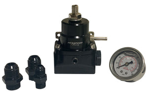 AN8 8AN Fuel Pressure Regulator Aero With Gauge E85 EFI Motive High Pressure