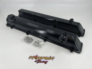 Toyota Supra 2JZ Non-VVTI Billet Valve Covers Anodized Oil Cap Bolts 2J AN AN10 JSR-DRP