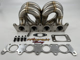 T3 Turbo Manifold For VW A4 1.8T Jetta Golf GTI GLI 337 2 Bolt