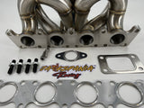 T3 Turbo Manifold For VW A4 1.8T Jetta Golf GTI GLI 337 2 Bolt