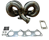 D Series AC PS Compatible T3 Turbo Manifold GSR D15 D16 For Civic EG EK DC2 44mm