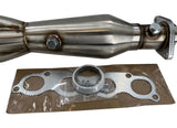 K Swap K20 K24 Megaphone Exhaust Header 2 Bolt 4-1 Tri-Y EK EG DC2 Civic Pipe