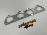 B16 B18 B20 B Series Stainless Steel Honda Acura Exhaust Manifold Gasket Dual