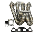 B Series T3 T4 Top Mount Turbo Manifold Pipe GSR B16 B18 B20 44mm Civic Si DC2