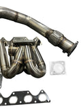 B Series T3 T4 Top Mount Turbo Manifold Pipe GSR B16 B18 B20 44mm Civic Si DC2