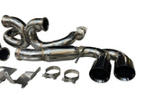 Exhaust for Chevrolet Corvette C8 2020+ Black Tips 6.2L V8 3" Muffler Pipe 2M