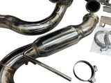 Exhaust for Chevrolet Corvette C8 2020+ Black Tips 6.2L V8 3" Muffler Pipe 2M